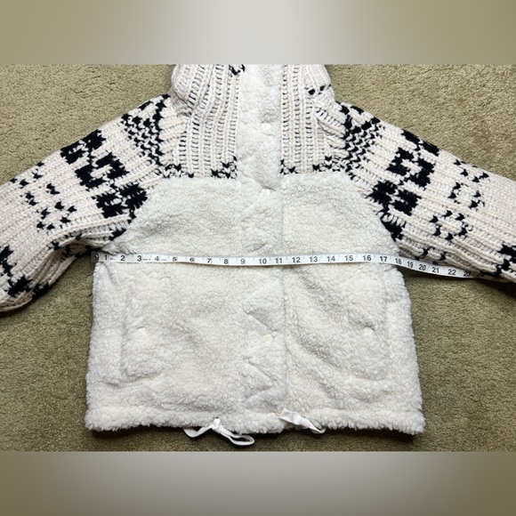 BLANK NYC Womens Luxury Clothing Sherpa Sweater Jacket BRAND NEW in Polybag - Picture 7 of 9